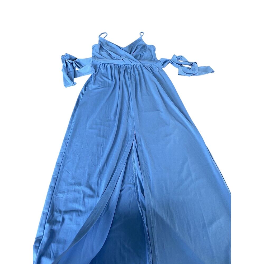 Bcbgeneration Spaghetti Strap Front Slit Belted B… - image 2